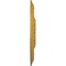 Ekena Millwork Damon Ceiling Medallion (Fits Canopies up to 3 3/8"), Hand-Painted Iridescent Gold, 20"OD x 1 1/2"P CM20DAIGS - alternate 3